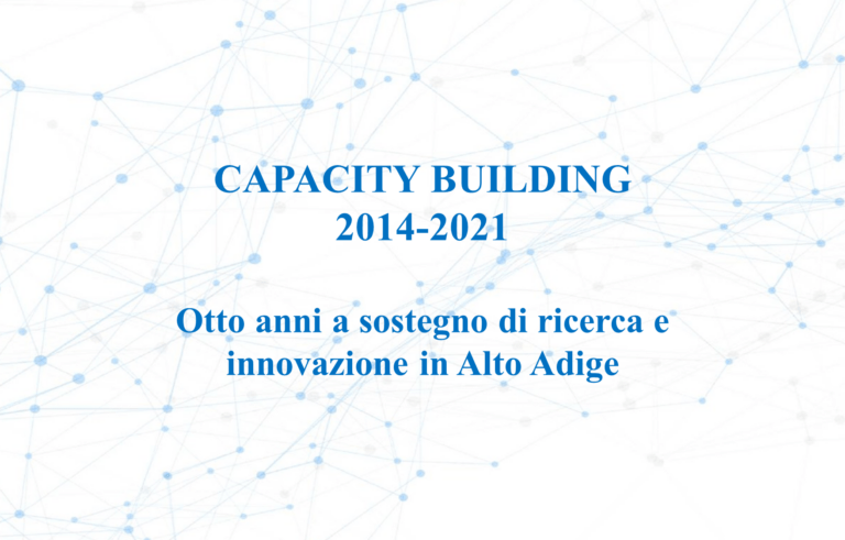 Capacity building 2014-2021